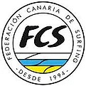 logotipo federación canaria de surfing